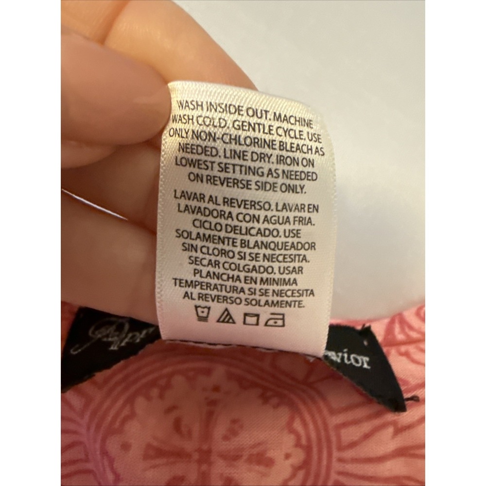 Appropriate Behavior Pink Floral Stretch Dress Womens 3X Boho Whimsy Resort Soft - Picture 6 of 8